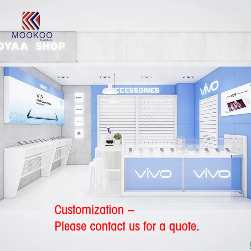 Phone Accessories Shop Design - custom.Shop Mobile Phone Kiosk Display Counter