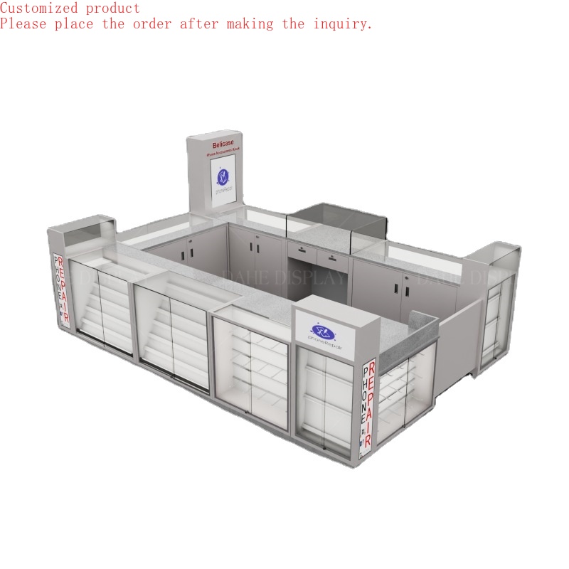 Phone Accessories Shop Design - Custom.Cellphone Kiosk 10*15Ft Design Phone Repair