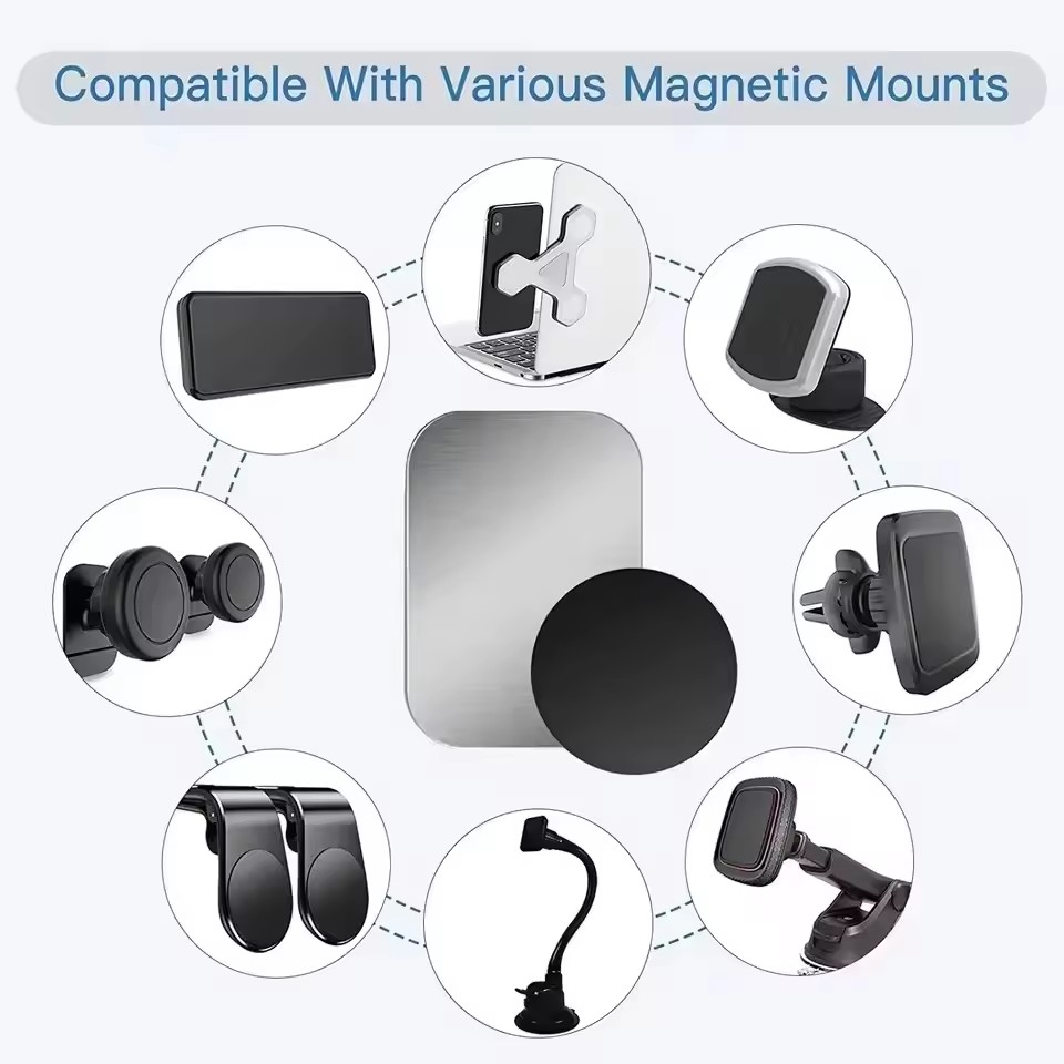 5/10pcs Magnetic Metal Plate D - огляд і ціна Car Mount Phone