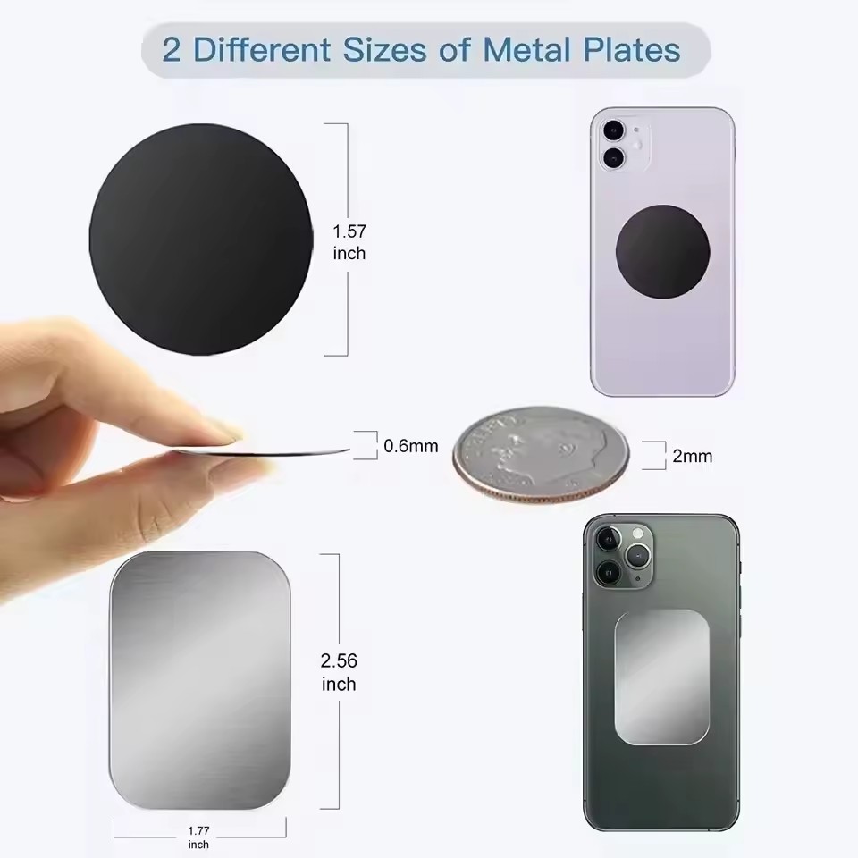 5/10pcs Magnetic Metal Plate D - огляд і ціна Car Mount Phone