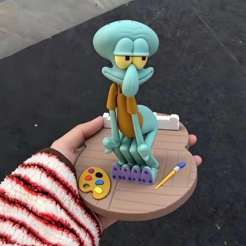 New KKV SpongeBob Squidward Ma - огляд і ціна Phone Accessories From China