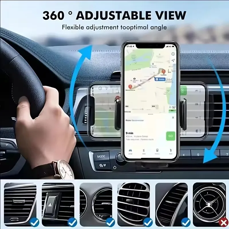 Car Phone Holder Car Air Vent  - огляд і ціна Car Mount Phone