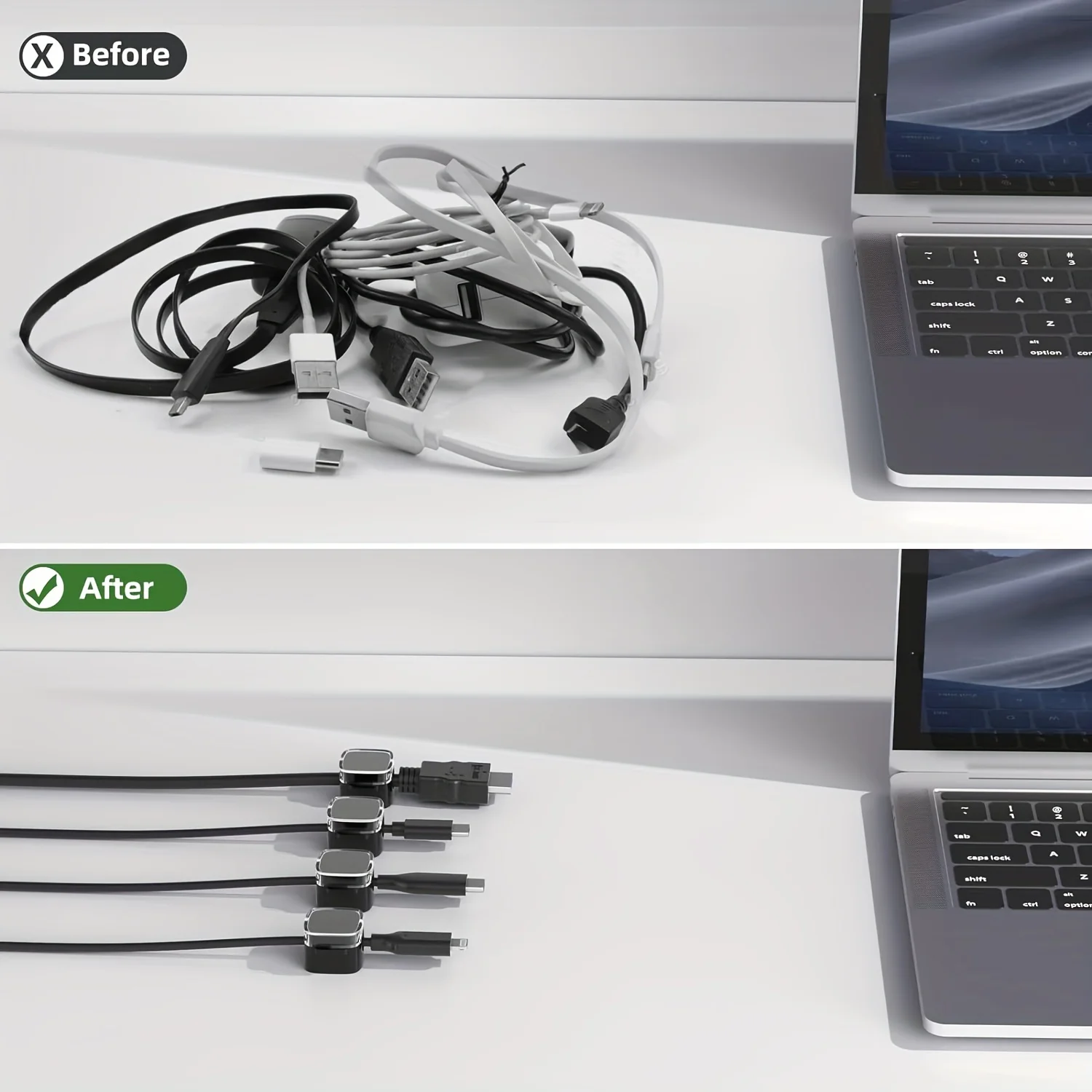 VIKEFON 6pcs Magnetic Cable Ma - огляд і ціна Phone Accessories Hooks
