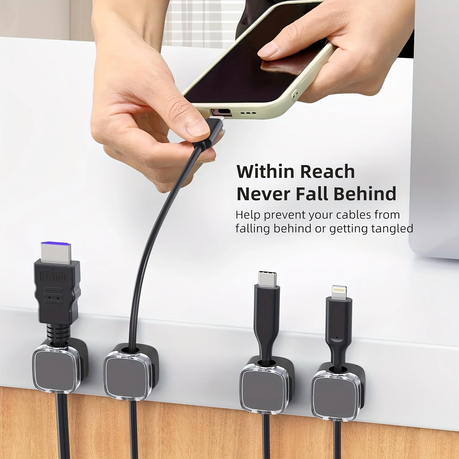 VIKEFON 6pcs Magnetic Cable Ma - огляд і ціна Phone Accessories Hooks