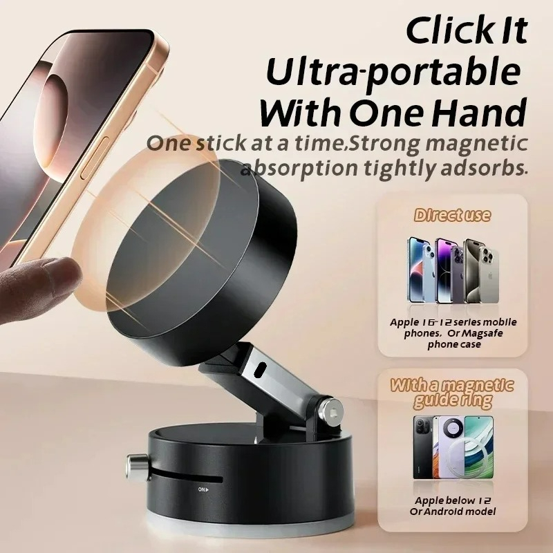 High Performance Magnetic Vacu - огляд і ціна Car Mount Phone