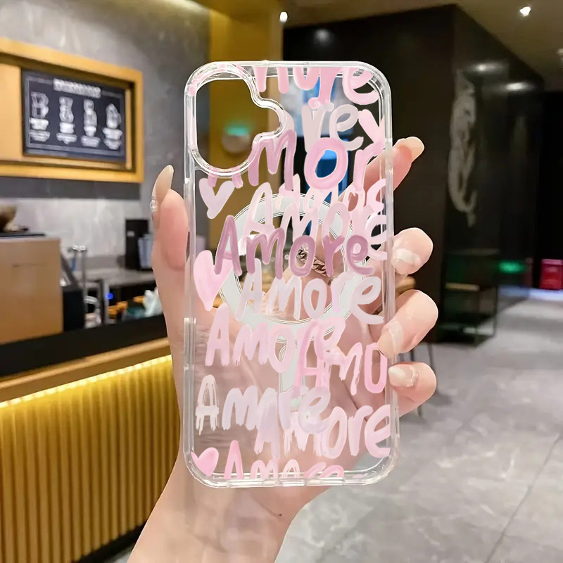 Amore-Love Romantic Pink Lette - огляд і ціна Phone Accessories Magnetic