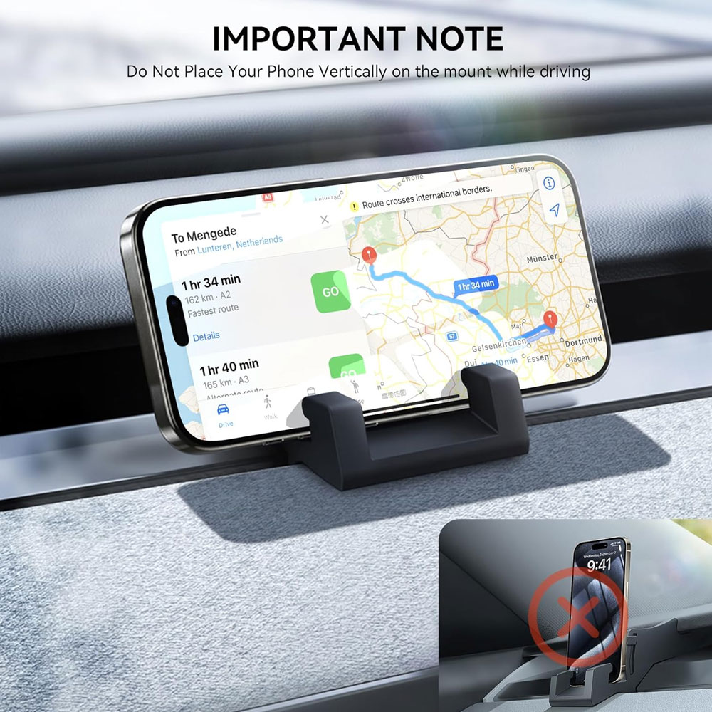 Silicone Phone Mount For Tesla - огляд і ціна Phone Accessories Hooks