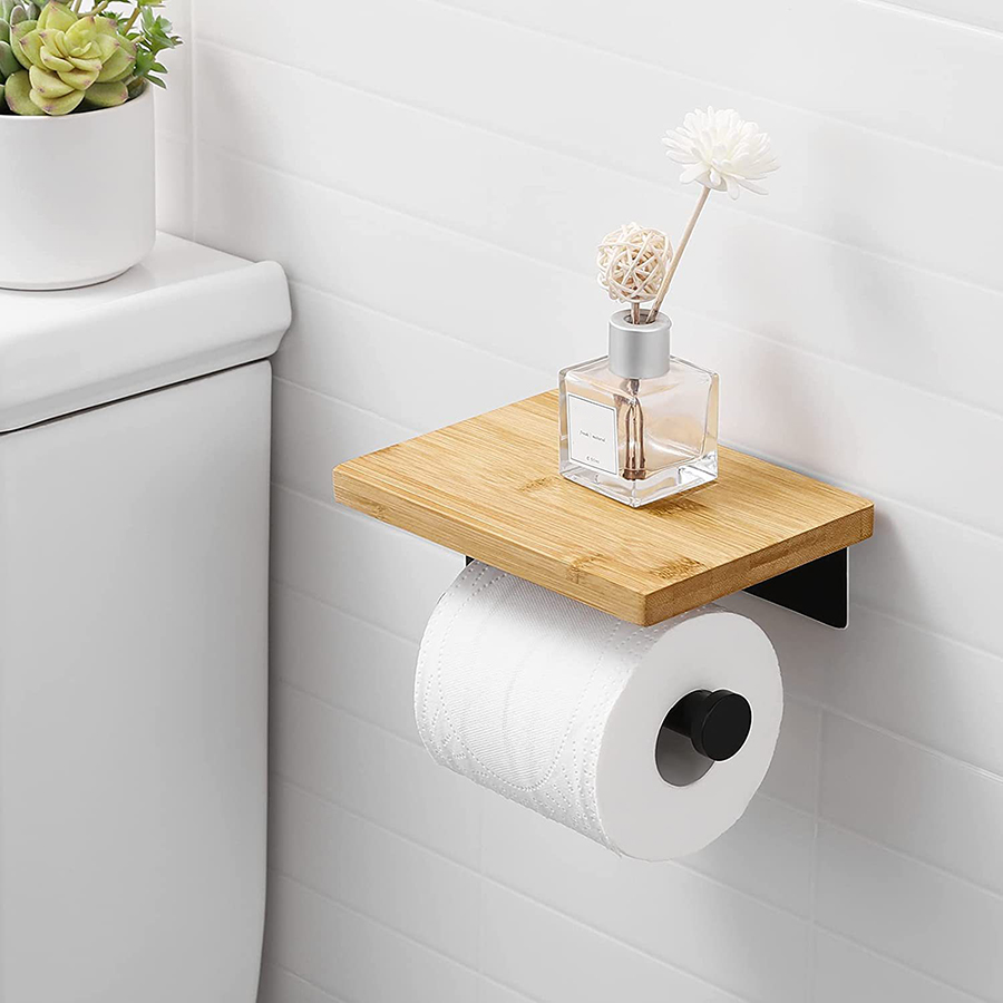 Solid Wood Paper Towel Holder  - огляд і ціна Phone Accessories Hooks