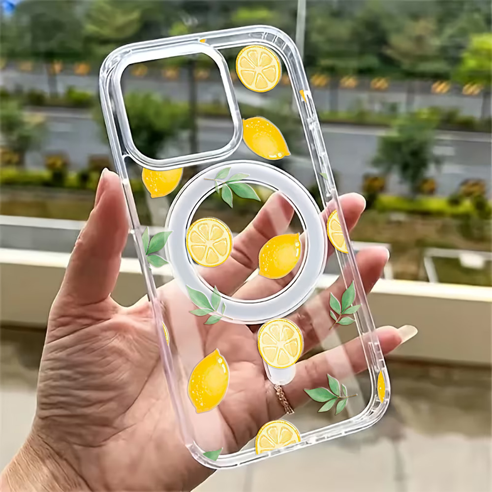 Summer Lemon Phone Case for iP - огляд і ціна Phone Accessories Magnetic