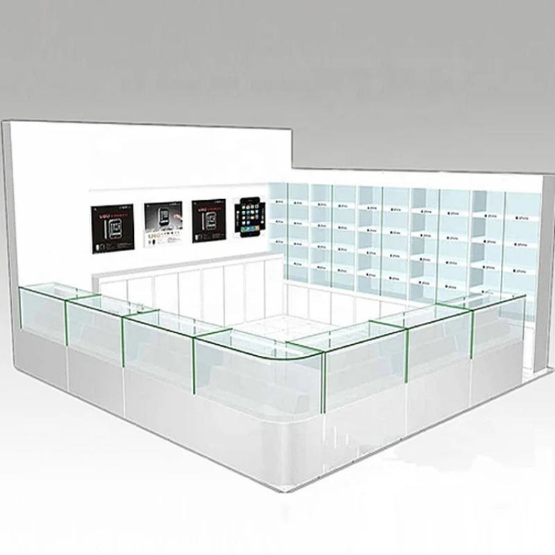 custom.Mobile Phone Glass Disp - огляд і ціна Phone Accessories Shop Design