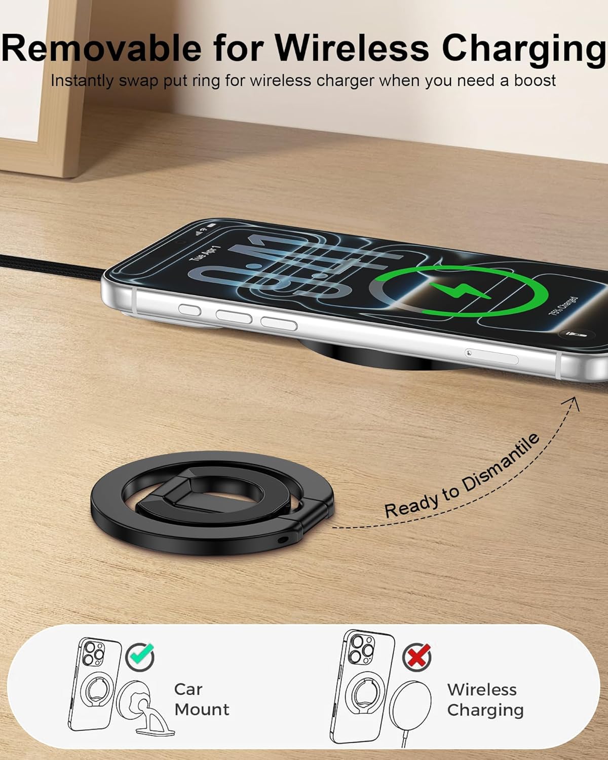 Phone Grip Holder Stand Dual-S - огляд і ціна Car Mount Phone
